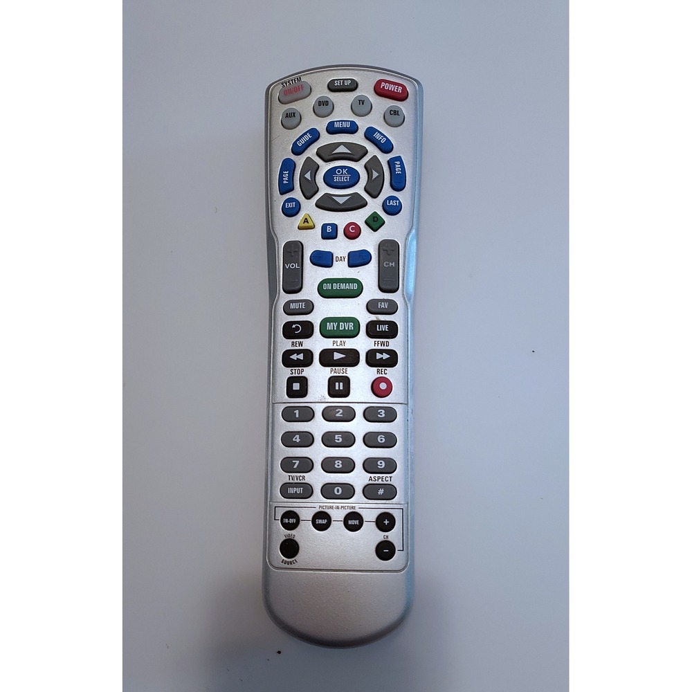 Charter Universal‎ Remote Control 1060BC3-0780-001-R Silver Black Tested